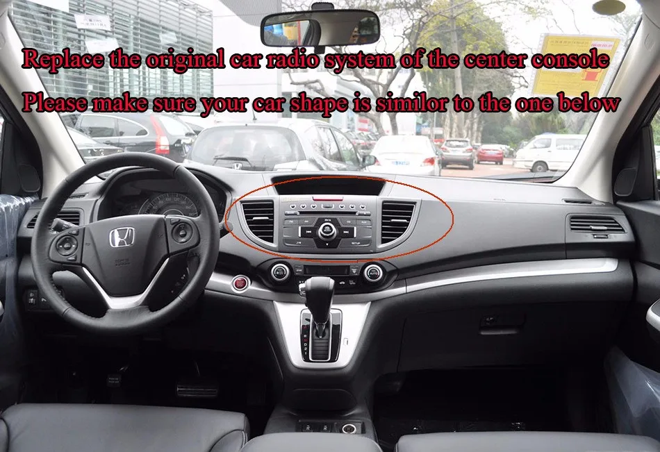 Perfect 10.1"  No DISC android car radio gps navigation for Honda CRV 2012 with Quad core 1.6GHz CPU 1024x600 HD digital screen 1