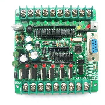 

PLC industrial control board microcontroller control panel programmable controller solenoid valve contactor driver FX1N-14MT