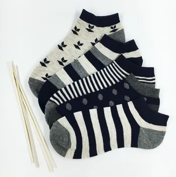 

5Pair New Style Summer Cotton Men's Socks Male Casual Low Cut Ankle Socks Men Short Brand Socks Male Colorful Dress Socks