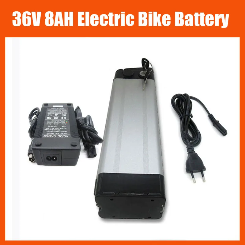 Рядом с разряда 500 Вт 36 В 8AH Электрический велосипед литий-ионный аккумулятор с 42 В 2A зарядное устройство и 15A BMS