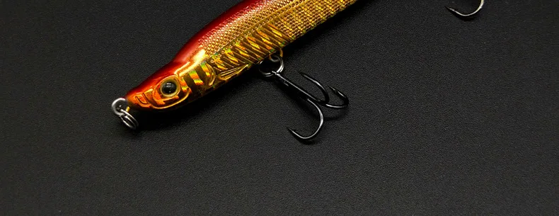 8 cm 11G Minnow Fishing Lures Bass Trolling Artificial Hard Bait Crankbait Wobblers 3D Eyes for Fishing Carp Pesca
