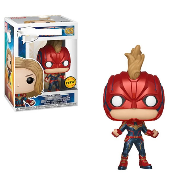 

POP Captain Marvel Action Figure Boy toys for children birthday Gift #425