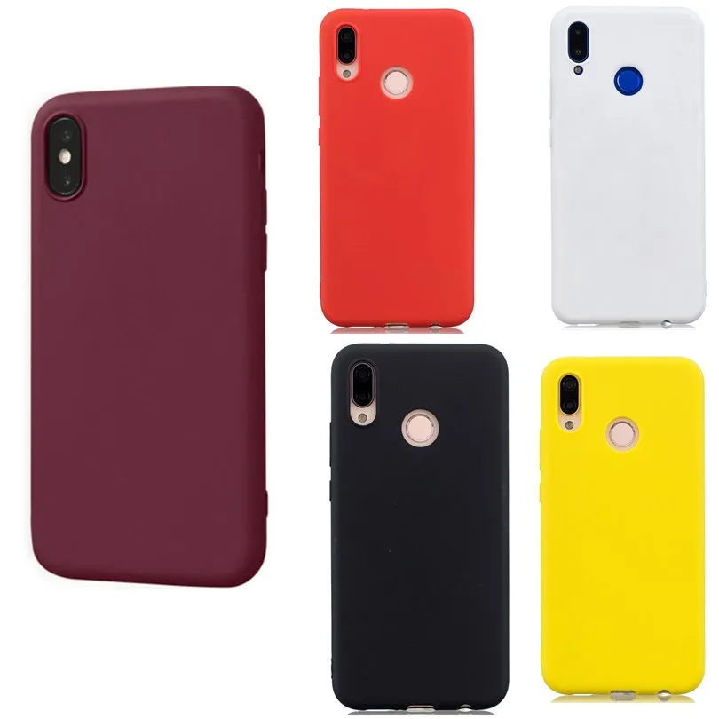 

Capas For Huawei P Smart 2018 Case Candy Soft Back Case Cover For Huawei P20 Pro P20 Lite P8 P9 Lite 2017 Y5 Y6 Prime 2018 Cases