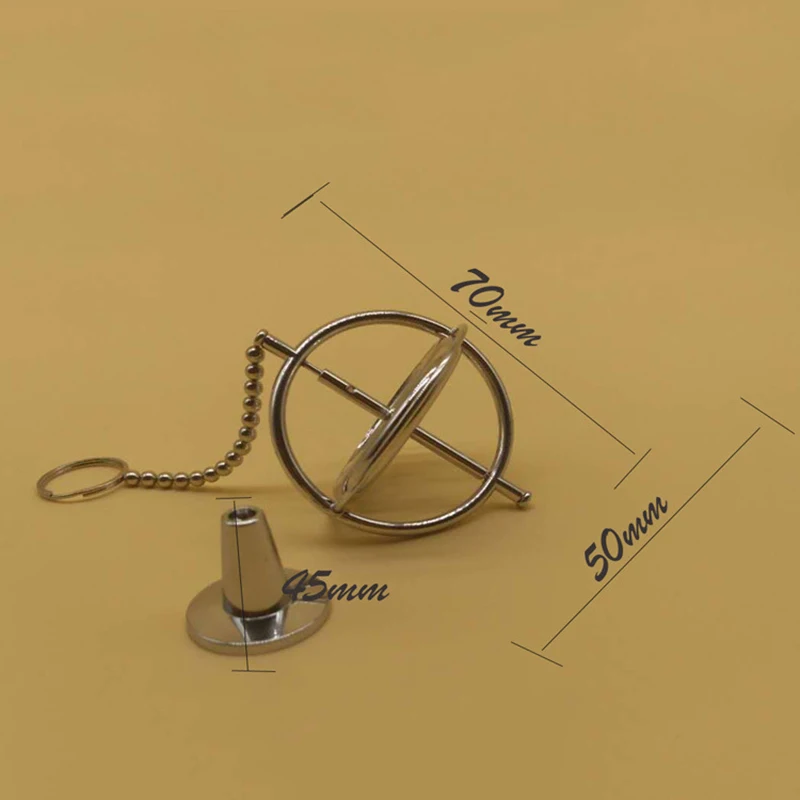 Metal Machinery Gyroscope Anti-gravity Tumbler Gyro Copper Spinner Fingertip Finger Gyro Spiral Desktop Anti Stress Toy Metal Machinery Gyroscope Anti-gravity Tumbler Gyro Copper Spinner Fingertip Finger Gyro Spiral Desktop Anti Stress Toy