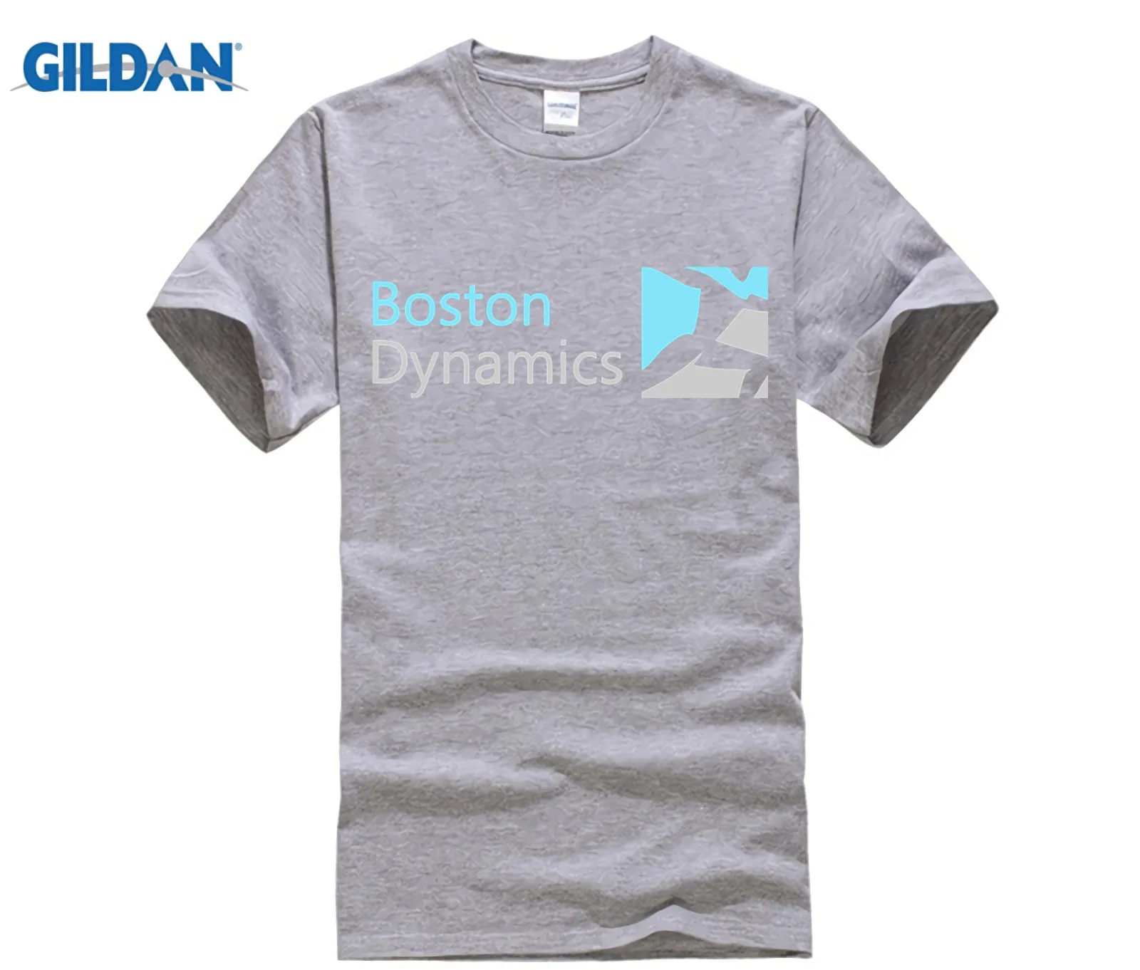 GILDAN Мужская футболка с коротким рукавом хит продаж Boston Dynamic мужские футболки мода