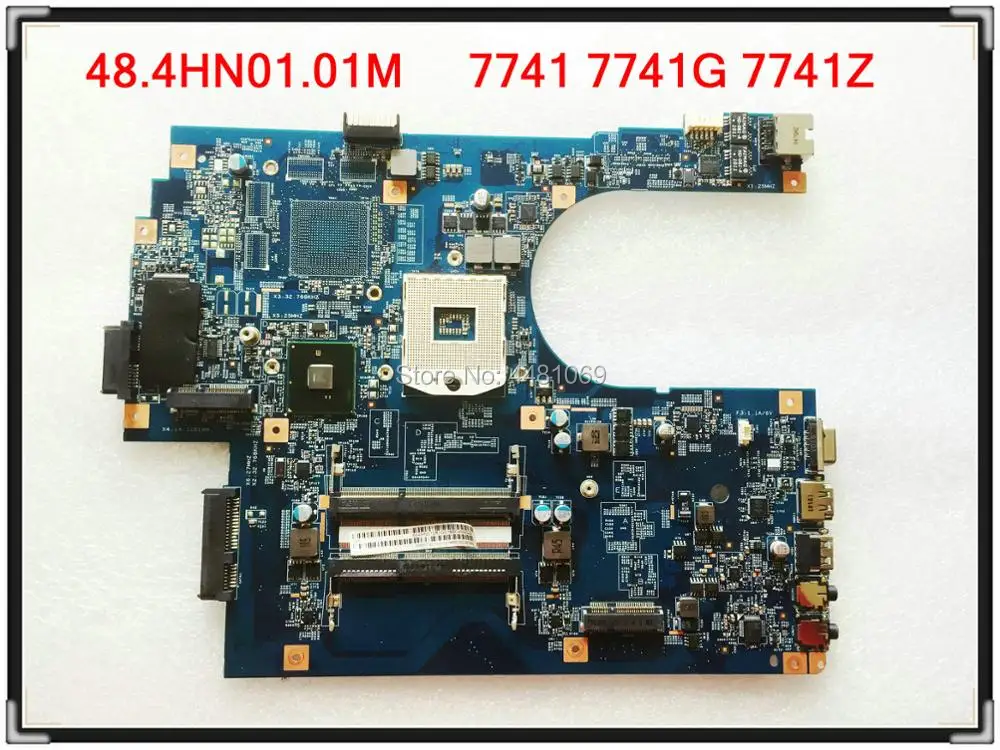 Материнская плата для ноутбука Acer aspire 7741 7741Z 7741G 7741ZG MBPT501001 HM55 MB. PT501.001 JE70 CP
