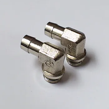 

2PCS Water 90 connector Water-cooled 90 -degree fitting G1 / 4 (2 points ) for 8x12 SILICONE pipe
