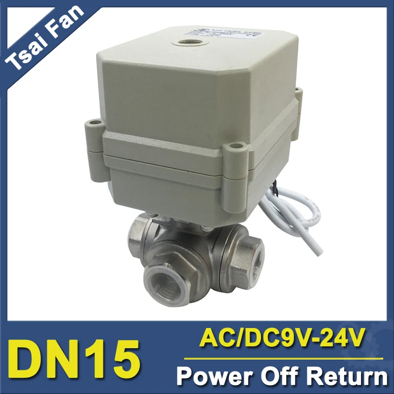 TF15 S3 C 3 Way BSP/NPT 1/2 ''DN15 возвратный клапан отключения питания порт T/L переменный
