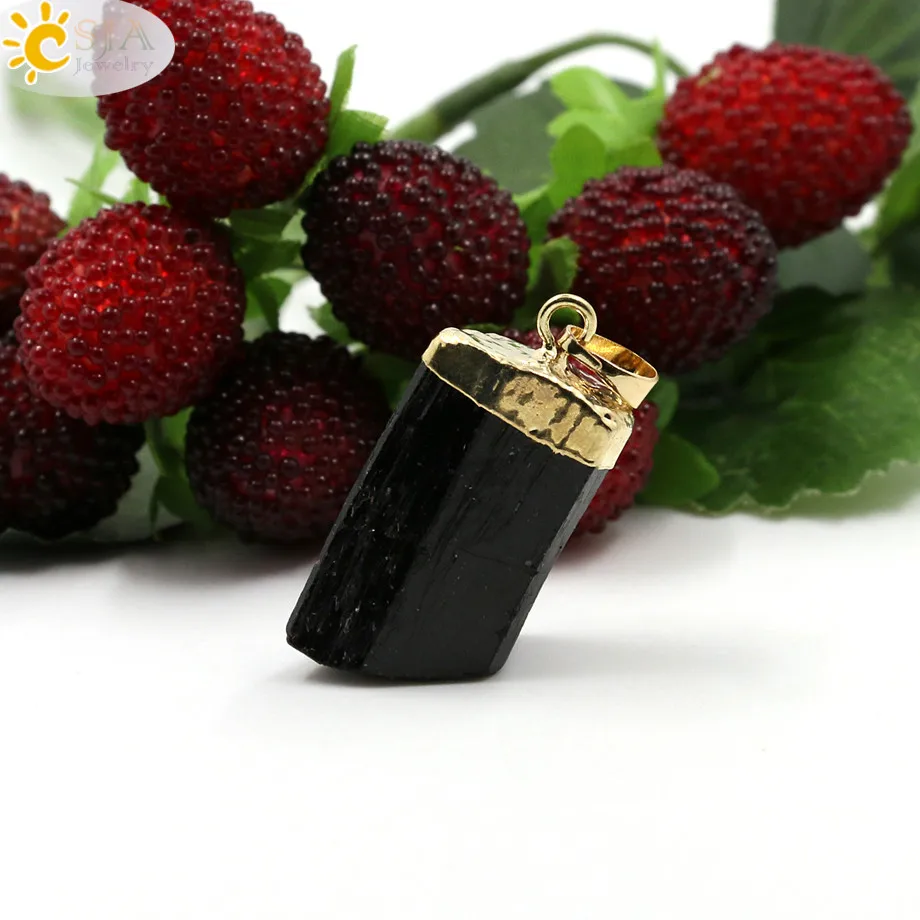 Natural Black tourmaline Pendant