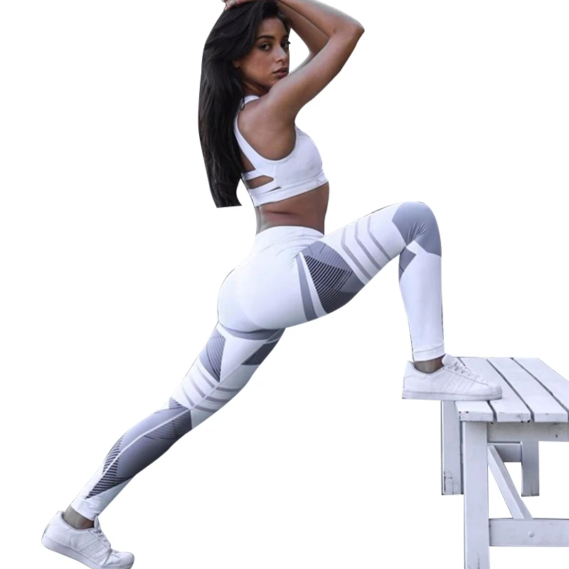 women leggings women digital printing honeycomb black and white Pattern Leggings Fitness high waist elastic workout leggings women leggings women digital printing honeycomb black and white Pattern Leggings Fitness high waist elastic workout leggings