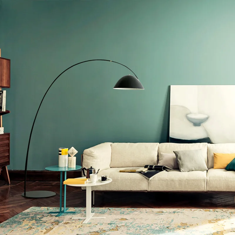 

Modern lighting Minimalist simple creative Nordic luxury living room fishing pole light study decoration hotel lobby floor lamp