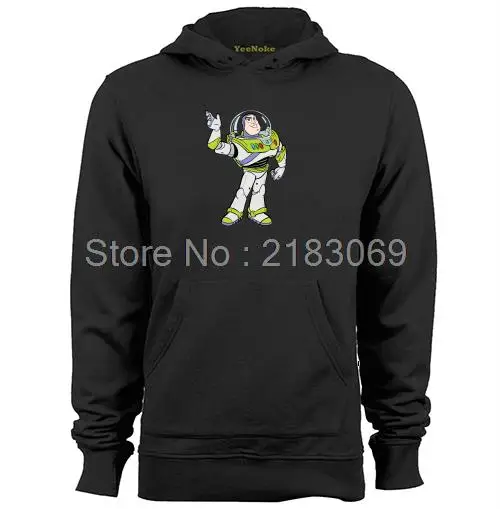 Toy Story character Buzz Lightyear Mens &amp Womens Cartoon Hoodies Long Sleeve | Мужская одежда