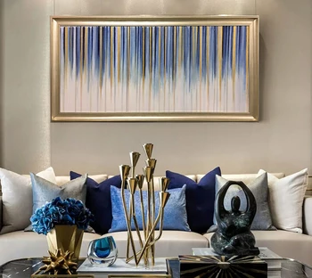 

Handmade Abstract Oil Painting on canvas Hand Painted Landscape Modern Imitation oilPaintings For Living Room Decor Big painting