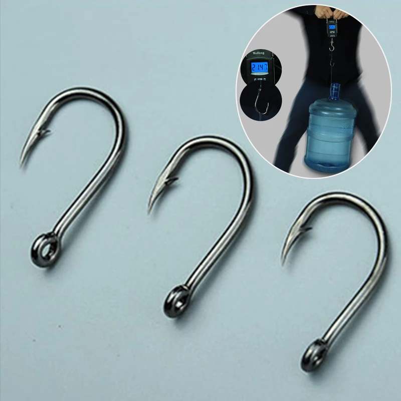 4pcs/lot Fishing Hooks Sea Fishing High Carbon Steel Barbed Extremely