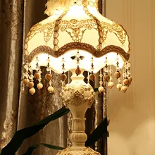 E27 110 V/220 V модная Роскошная качественная настольная лампа для спальни, restin абажур с регулируемой яркостью abajur прикроватная настольная лампа для гостиной
