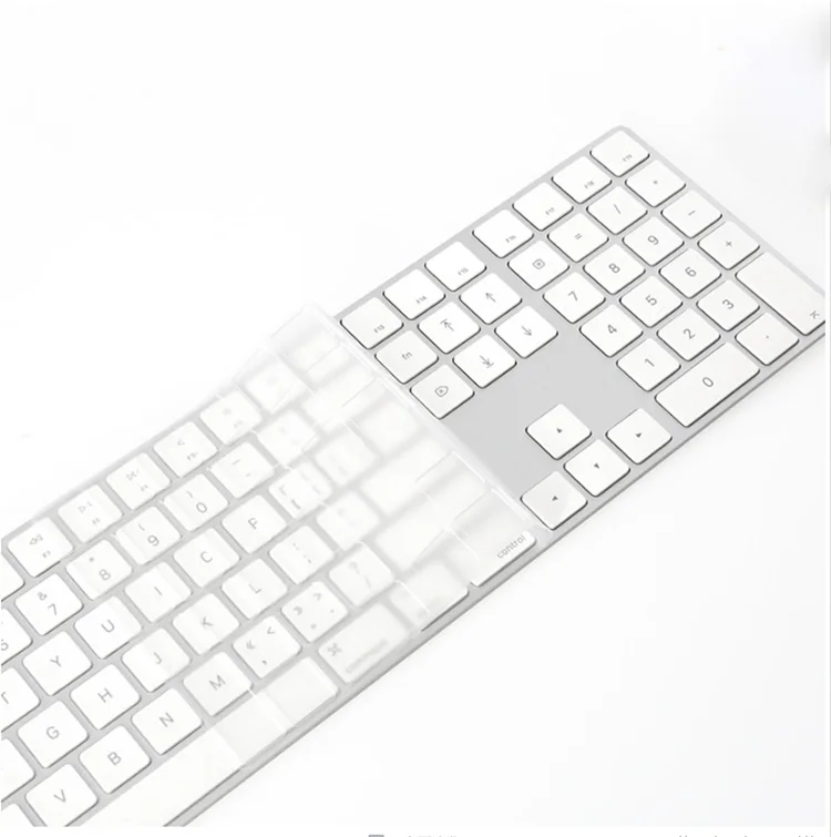 High Clear TPU Full Size keyboard Cover Skin For Apple Keyboard A1243