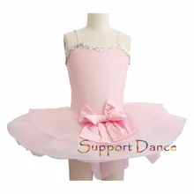 Танцующие девушки из группы поддержки Для женщин большой бант балетное платье-пачка C36