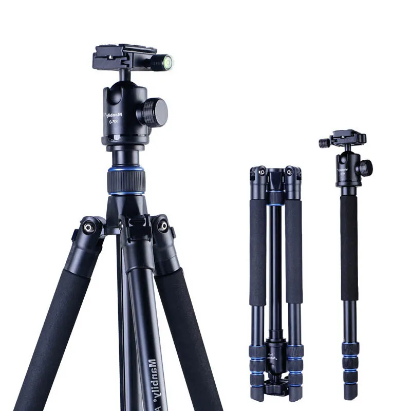 Manbily AZ300 Professional Tripod For DSLR Camera Compact Travel Tripod Monopod With Ball Head SLR Camera Stand Better than Q999 цена Manbily AZ300 Professional Tripod For DSLR Camera Compact Travel Tripod Monopod With Ball Head SLR Camera Stand Better than Q999 цены онлайн