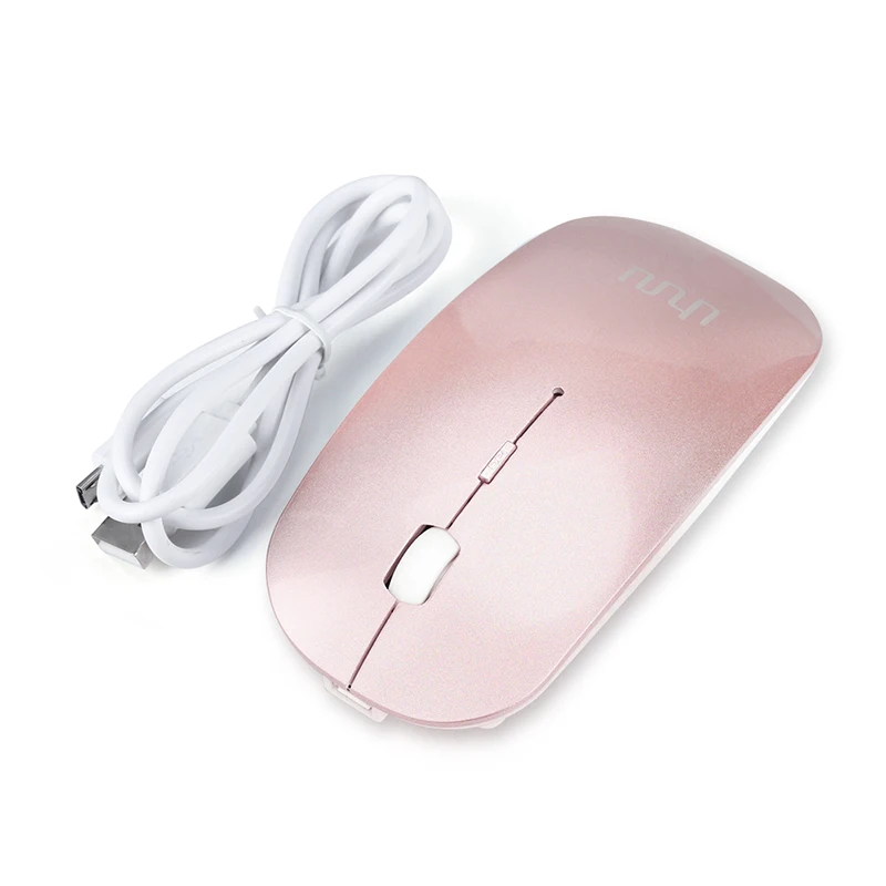 Беспроводная мышь UHURU перезаряжаемая Бесшумная оптическая с USB Bluetooth 3 0 1200DPI