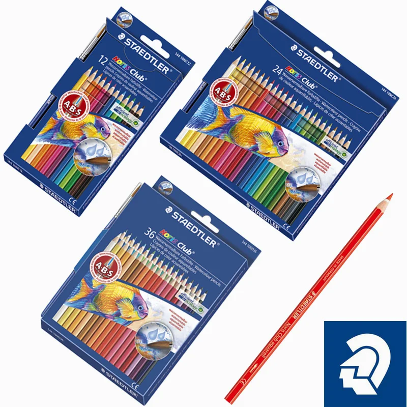 Staedtler 144 10ND водорастворимый цветные карандаши 12 /24/ 36 Цвета Набор для рисования Secret