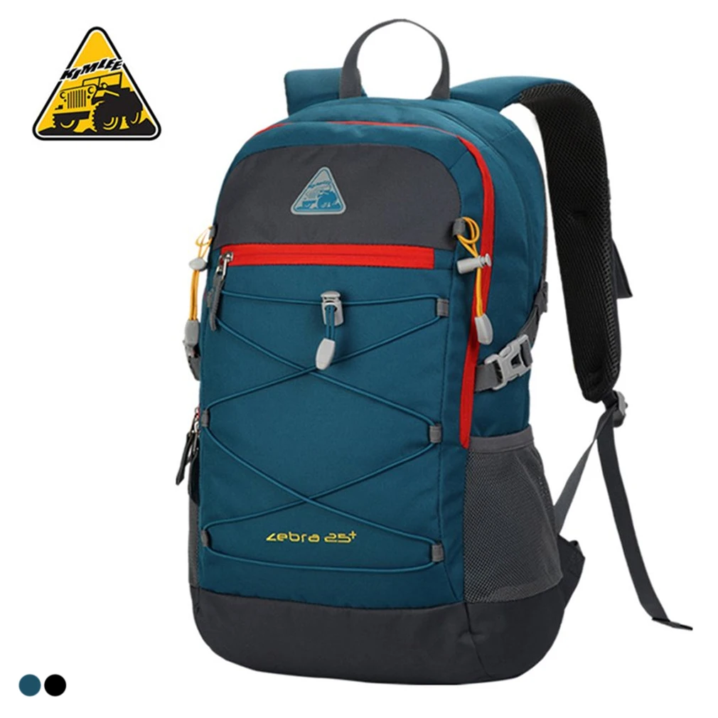 

KIMLEE 25L Large Capacity Leisure Travelling Backpack Male Female Computer and School Bag Three layer zipper bag Free Shipping