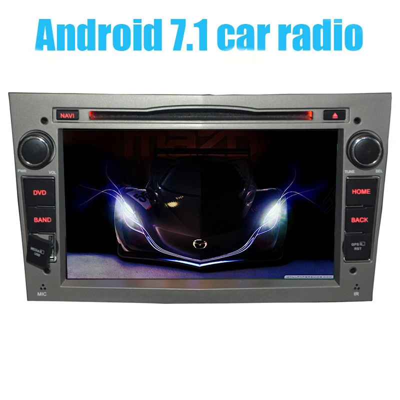 2 DIN android 7 1 dvd стерео для Opel Astra H Vectra Antara Zafira Corsa DVD GPS Navi Radio2 din автомобильное