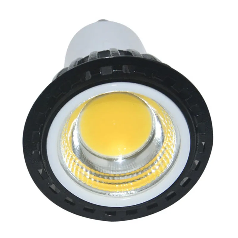 

GU10 5W COB LED lamp AC90-260v led Spot light White/Warm white GU10 led lamp