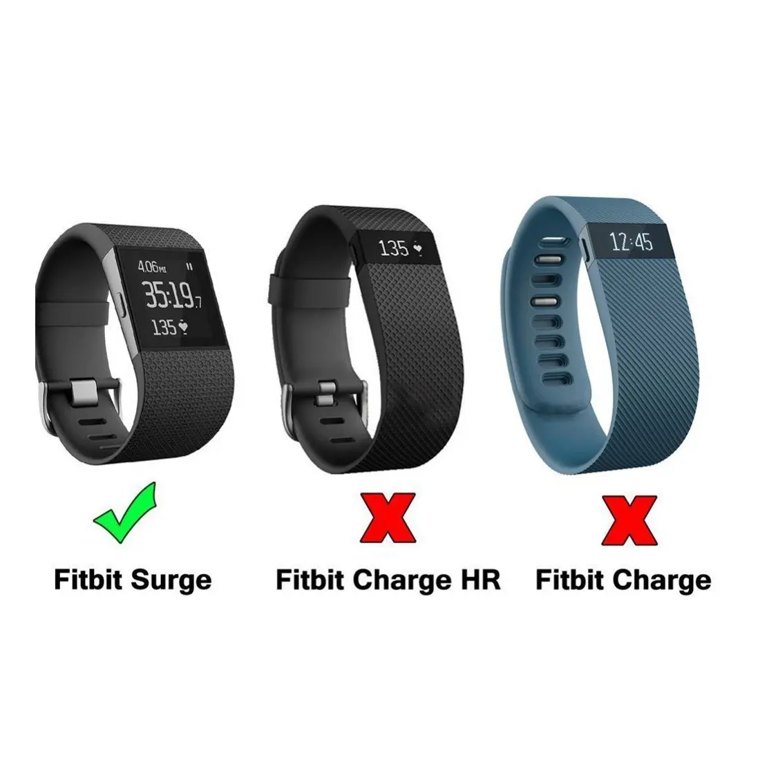 Fitbit-Cable de carga USB para pulsera Fitbit, cargador contra