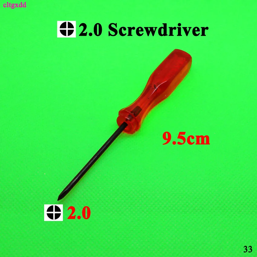 

cltgxdd 1.2 Phillips 2.0 Y Tip Triwing Screwdriver Screw Driver Repair Tool for Nintendo Wii DS Lite Game Cube Game boy