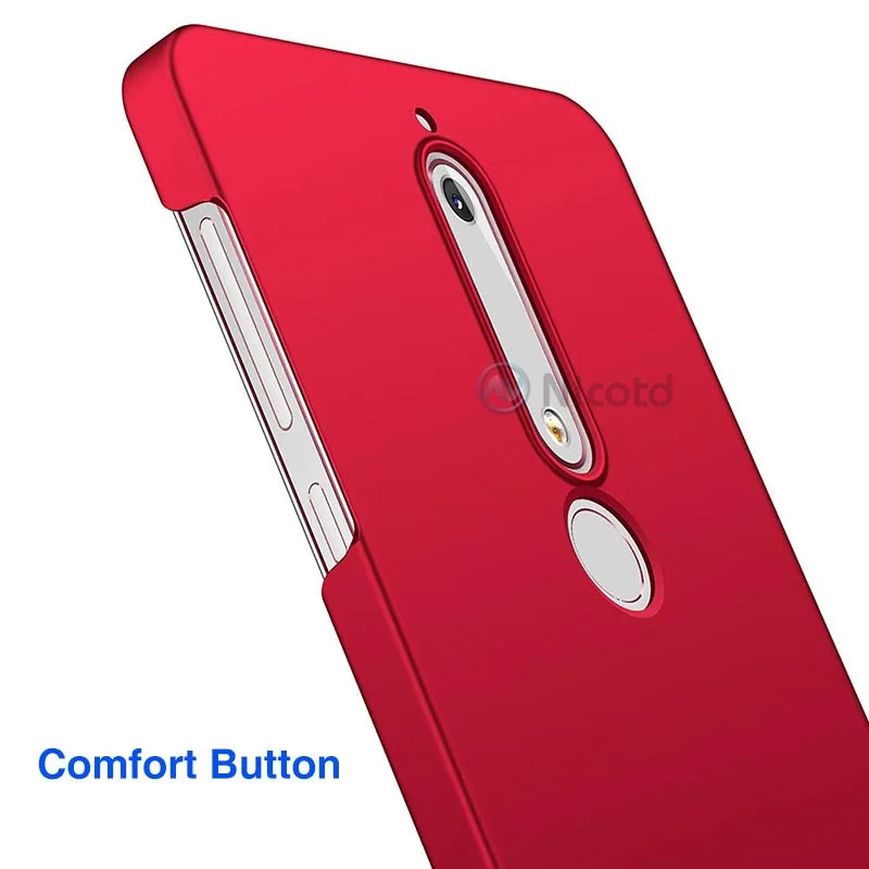 Luxury hard Plastic Matte Case phone case For Nokia 6.1 For Nokia 3.1 5.1 7.1 8 Hard Coque Back Cover Slim Fashion Phone Cases