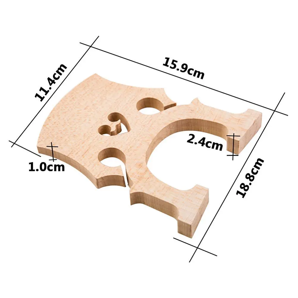 Профессиональный Виолончель мост для 4/4 размера Виолончель изысканный кленовый материал