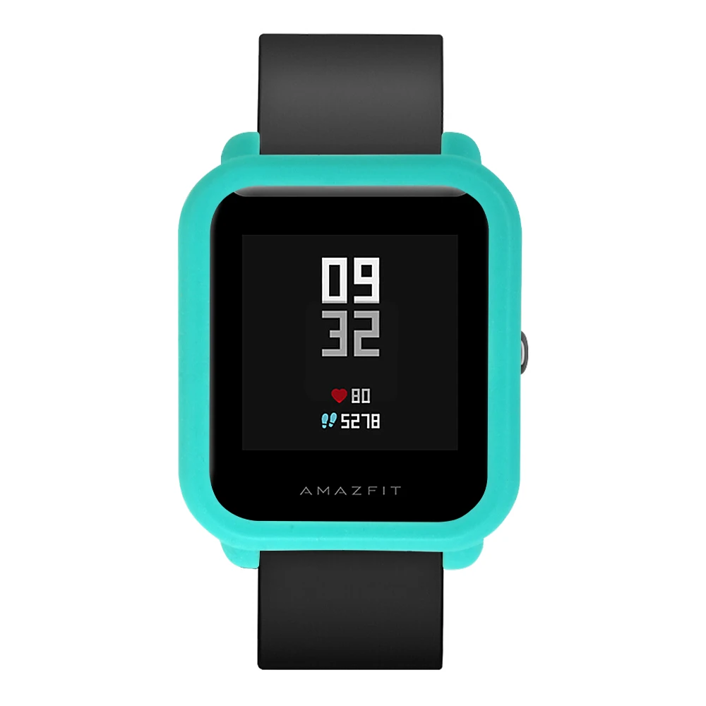 Мягкий силиконовый защитный чехол FIFATA для Xiaomi Huami Amazfit Bip Bit youth, Сменный Чехол для часов Amazfit, аксессуары для часов