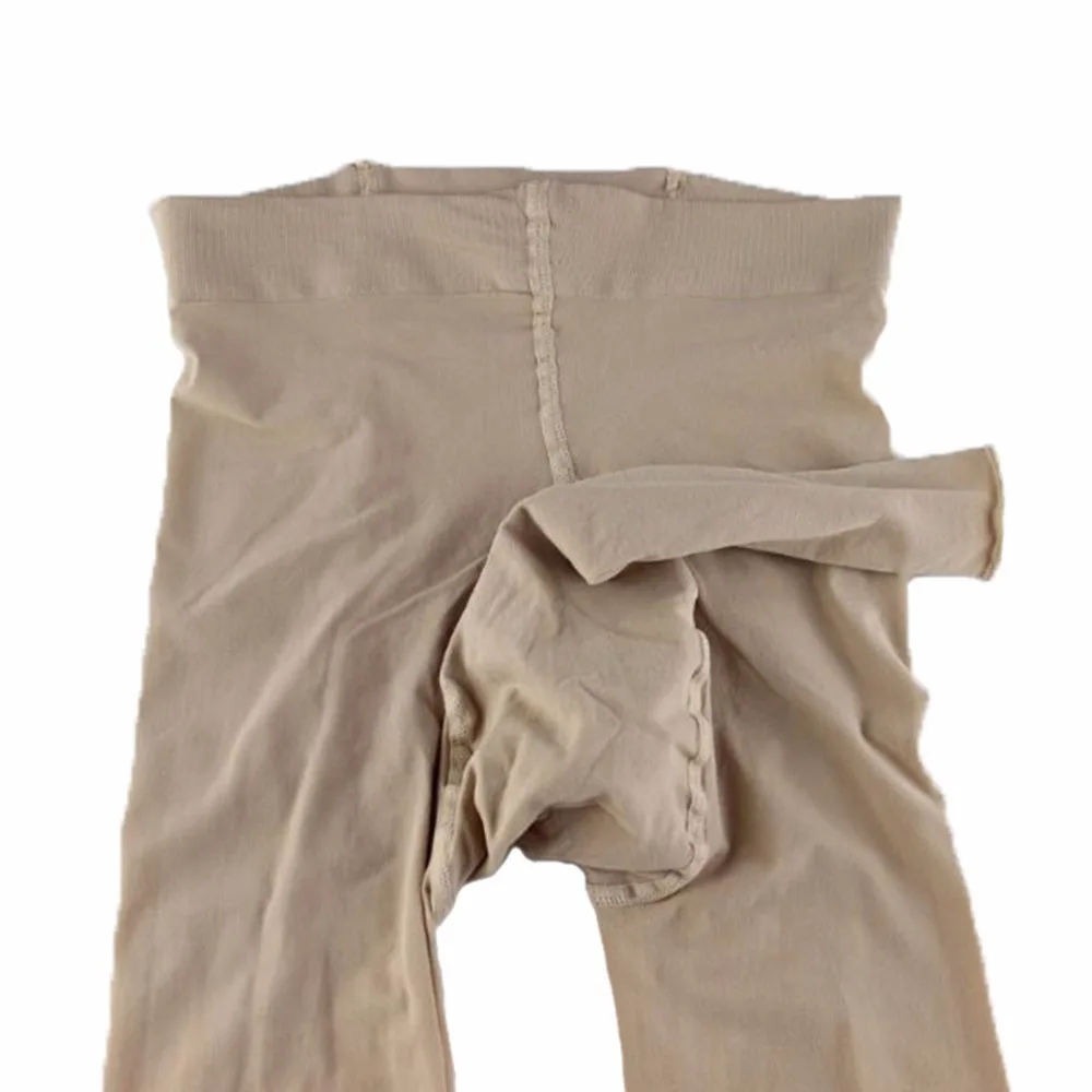 Плотные колготки 120D с рукавом для пениса эластичные женские сексуальные