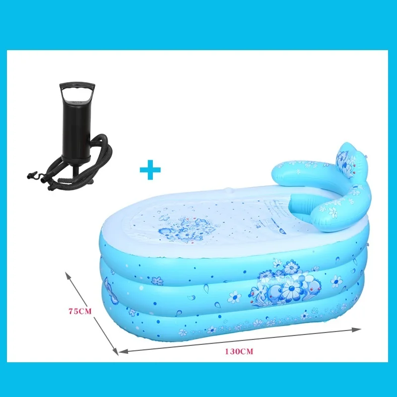 Портативная детская гидромассажная Ванна для ног Banheira Inflavel, надувная ванна для взрослых - Цвет: Number 11