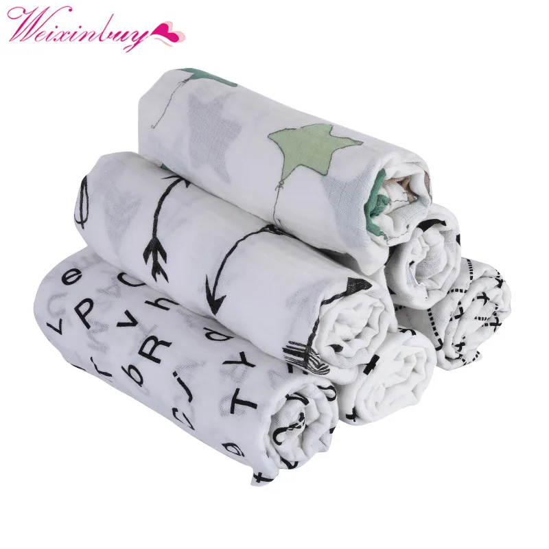 Детское одеяло, муслиновое одеяло и пеленание, качественное, для новорожденного ребенка, многофункциональное Хлопковое одеяло, детское полотенце, Хлопковое полотенце