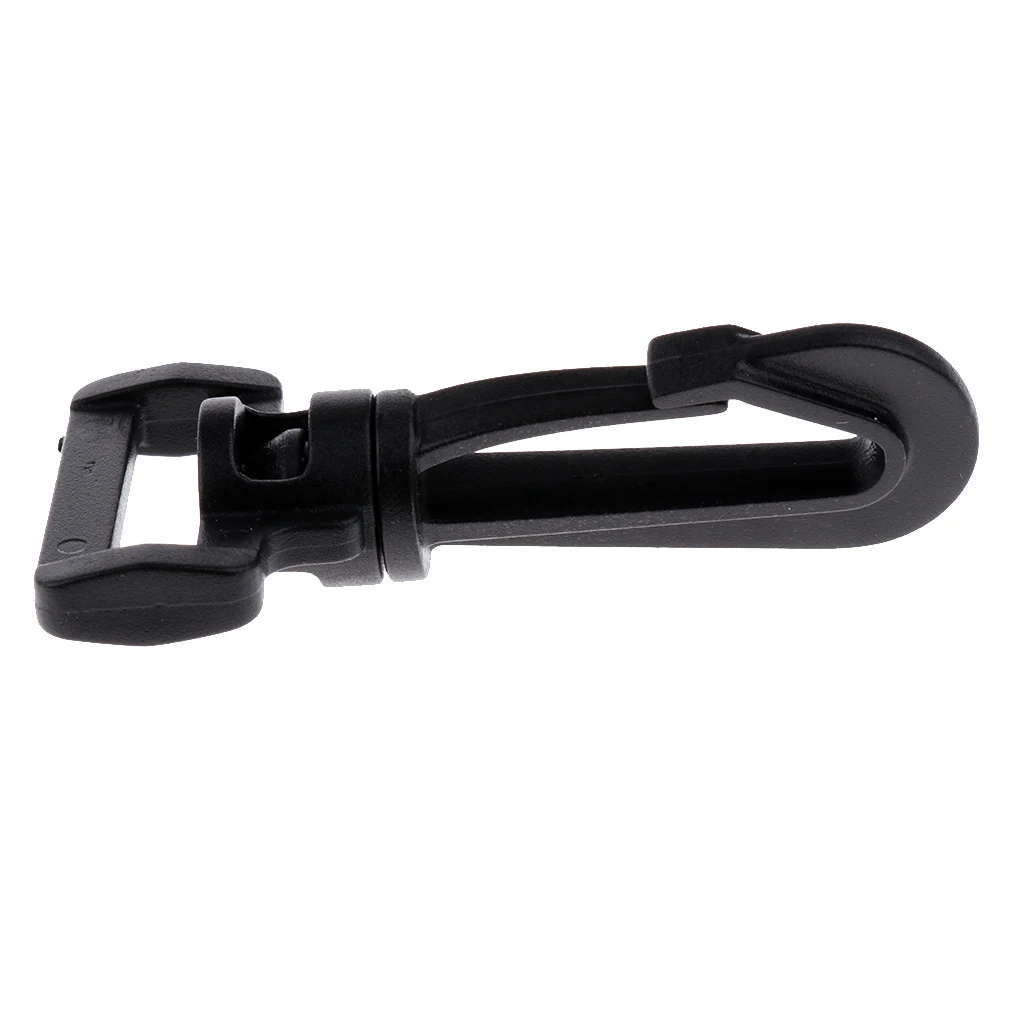 10Pcs 2/2.5/3/3.8mm Plastic Swivel Snap Hooks Buckle Hardware Paracord Outdoor Backpack Straps Webbing Bag Parts Accessories