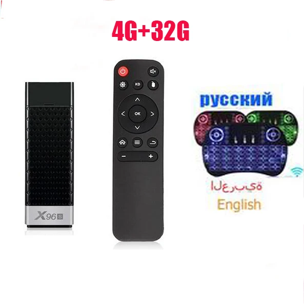 5 шт. X 96S ТВ-палка android 8,1 amlogic s905Y2 H.265 2,4/5G wifi BT4.2 ядро 64 бит cortex a53 мини-ПК x96 max мини - Цвет: 32g I8