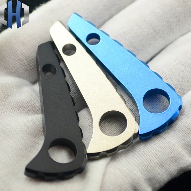 The Spider C81 Spine Titanium Alloy Para 2/Para 3 Titanium Alloy EDC Titanium Alloy Keel Back
