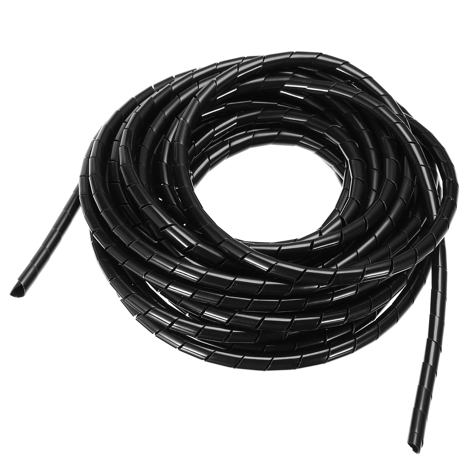 3D Printer Accessories 10M 8mm Spiral Manage Cable Cord Polyethylene Spiral Manage Wire Wrap Hose Cable Tube Mayitr