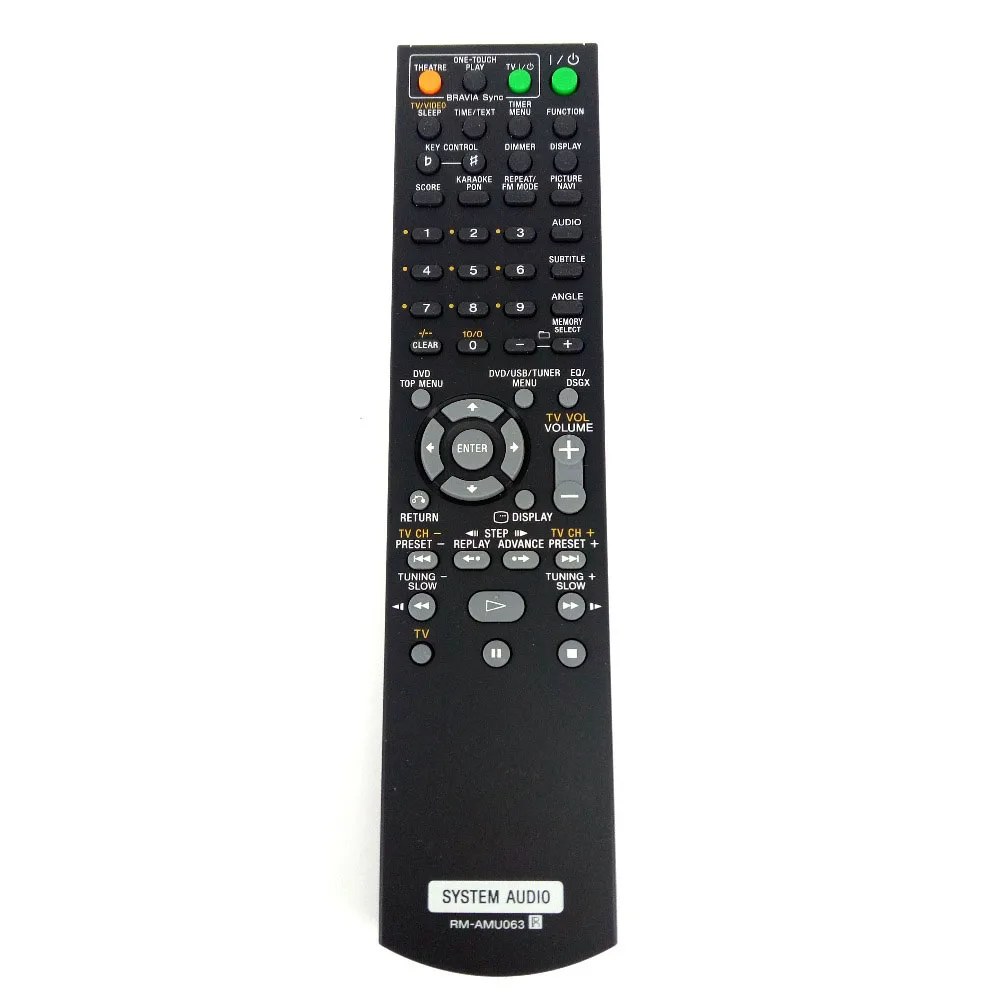 NEW Original RM AMU063 for Sony Home Audio System Remote Control for