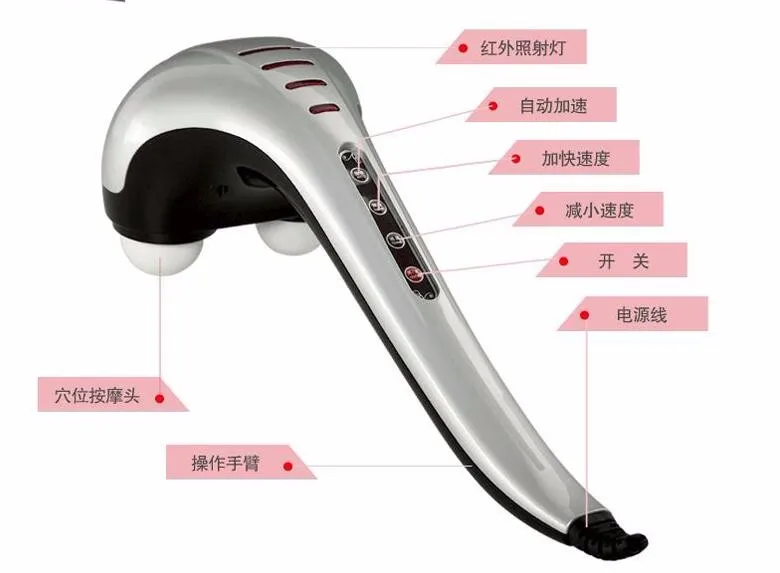 Электрический массажер для тела шейного позвонка массажное устройство инфракрасный массаж спины молоток шеи ноги всего тела Массажер
