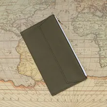 Fromthenon Retro Storage Bag For Midori Traveler s Notebook Planner Zipper Pocket Card Holder File bag