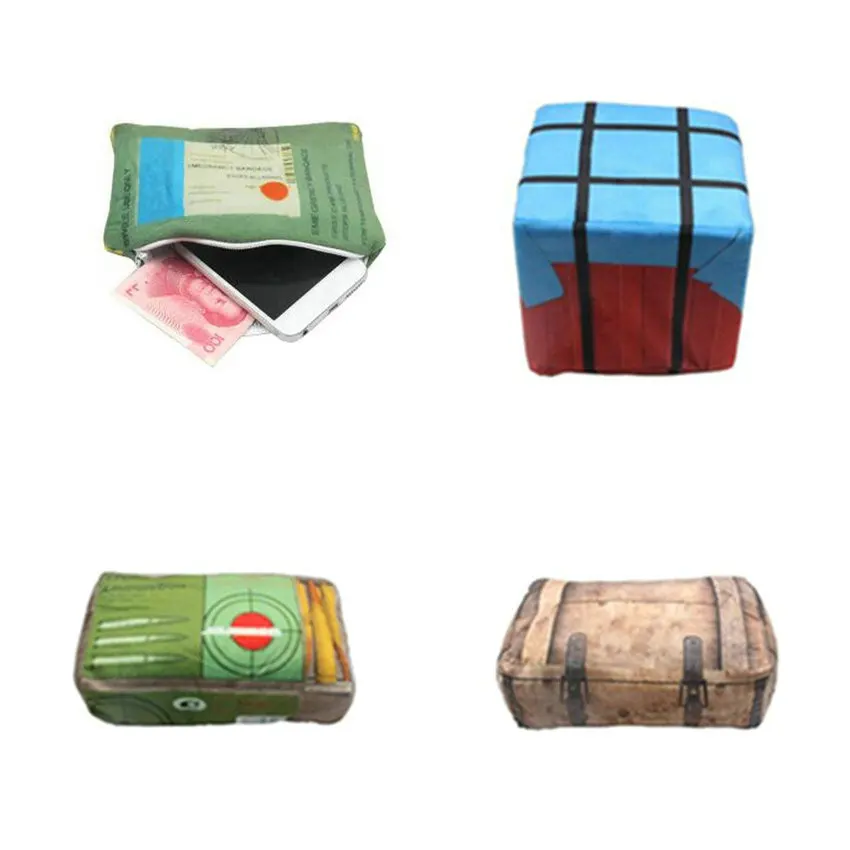  Game PUBG Playerunknown's Battlegrounds Cosplay Props Bandage Medicine Bag 556 762 Bullet Bolster P