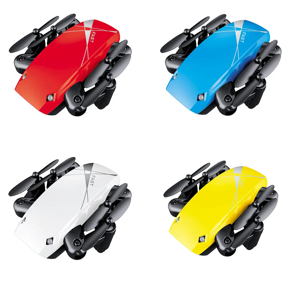 

480P HD Camera and No Camera Foldable Remote Control Four-axis aircraft Fixed Height Helicopter WiFi FPV Headless Mode Drone
