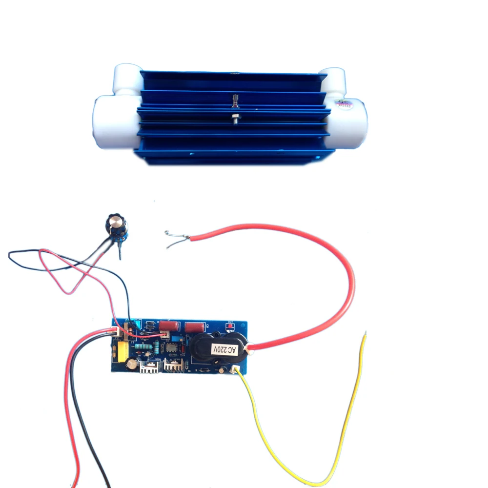 110 В/220 В 12 В/24 В 3g генератор озона с силиконовой трубкой, выход озона, регулируемый озонатор для воздуха и воды+ дополнительный аксессуар
