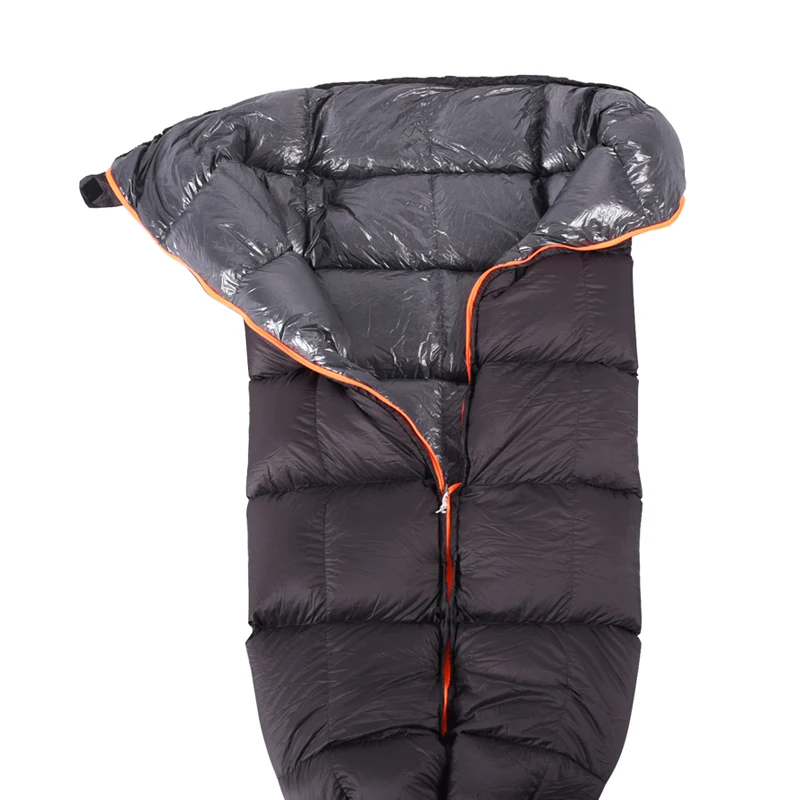 Outdoor Camping Winter Down Under Quilt Sleeping Bag for Hammock Backpackingin Sleeping Bags