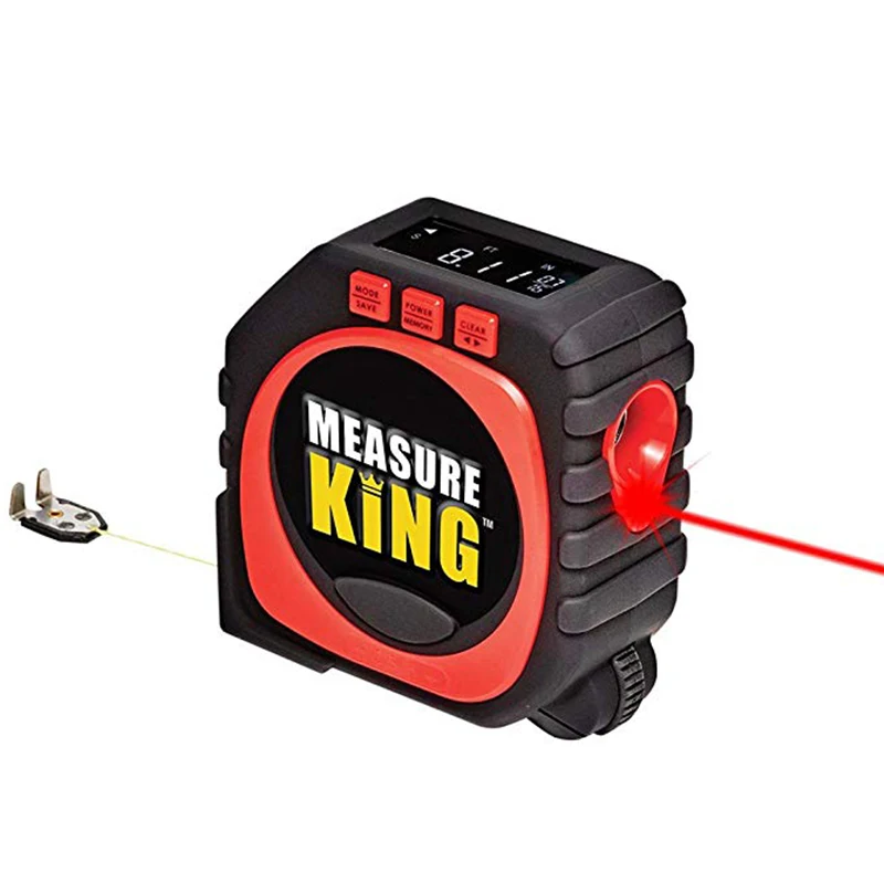 KALAIDUN Laser Rangefinder Digital Tape Multifunctional 3-in-1 Measuring Tool Laser Level Laser Range Finder LCD Digital Display6