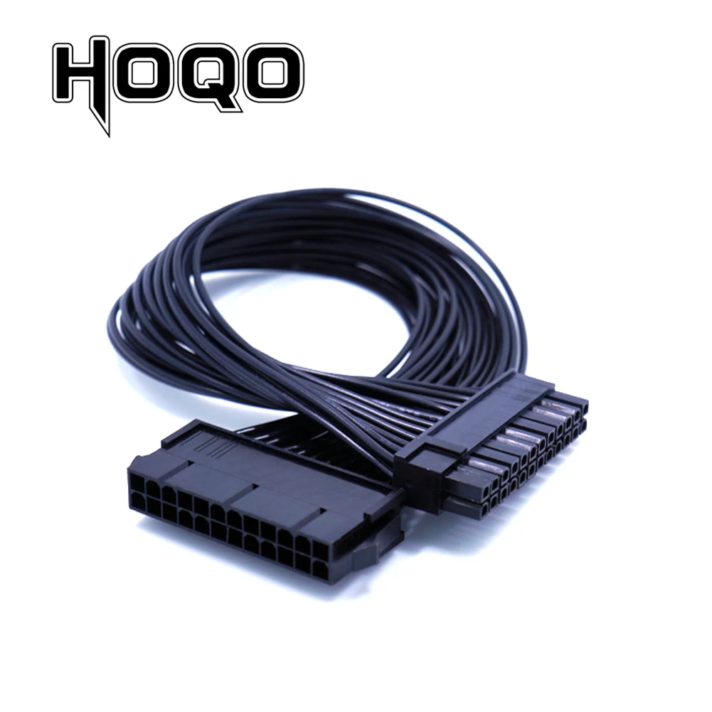 

24 pin extension cable kit 90 degree adapter ATX sfx Power supply cable for cooler master pc