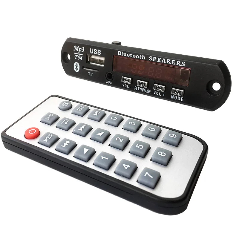 DIY Bluetooth MP3 модуль декодирования Беспроводной Автомобильный USB плеер слот карты