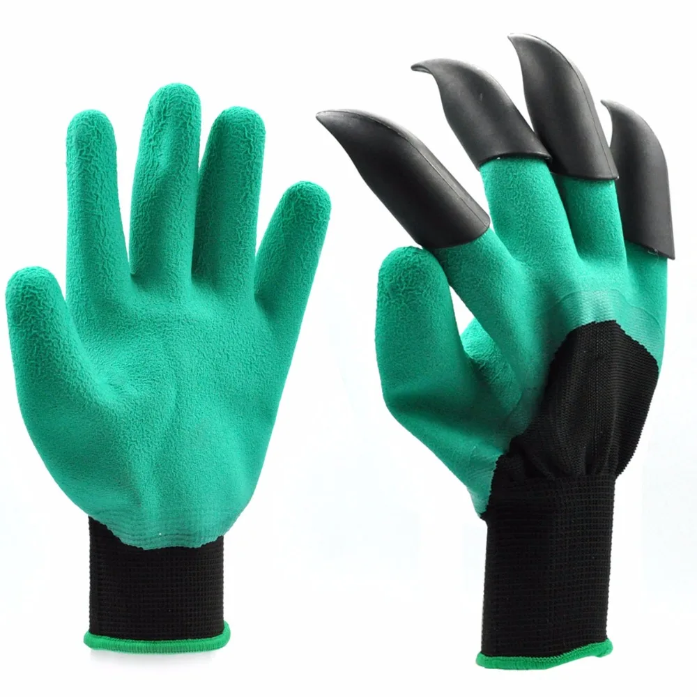 1 Pair Garden Gloves Digging Planting Gloves with Right Hand Sturdy